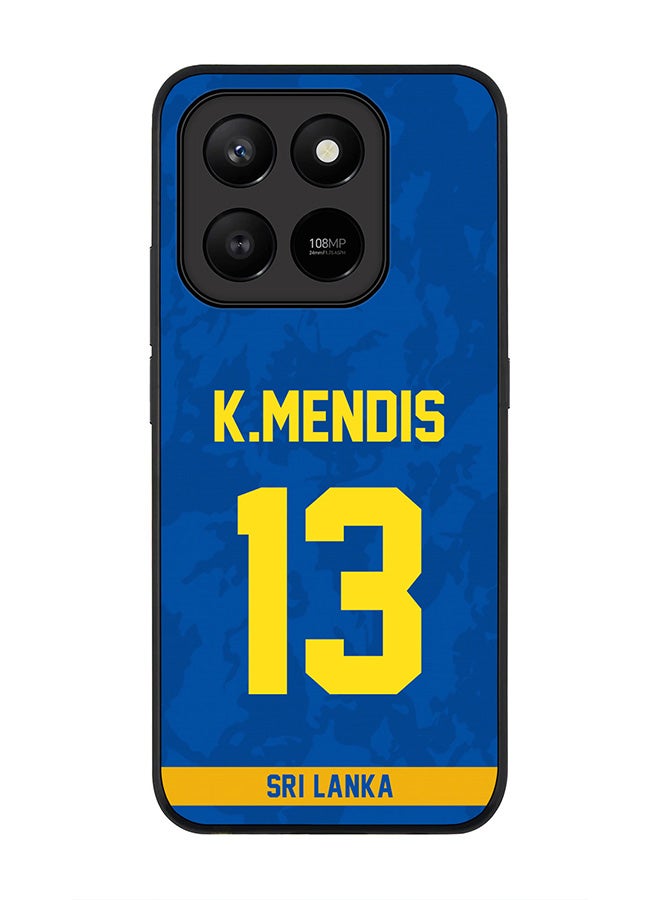 For Honor X7d 4G / X7d 5G / 400 Smart Case,Slim fit Camera Protection, Shockproof Thin Phone cover  - Sri lanka Kusal Mendis, Jersey No 13